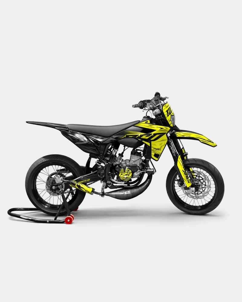0RBIS - SHERCO 50cc decoratieset - Geel