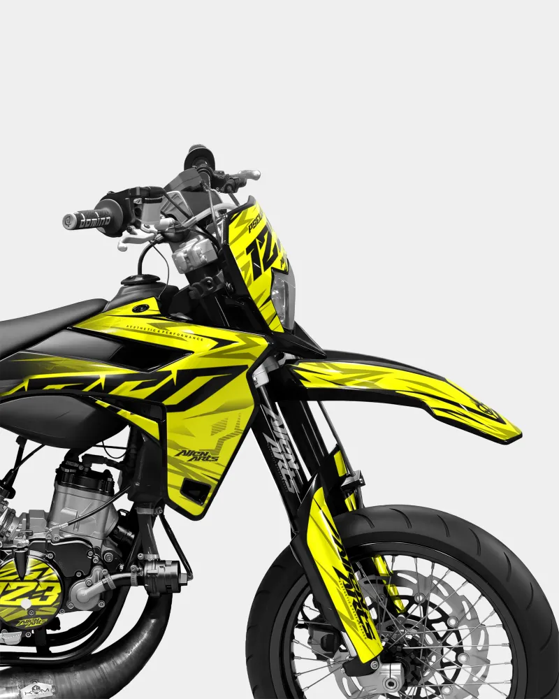 0RBIS - SHERCO 50cc decoratieset - Geel