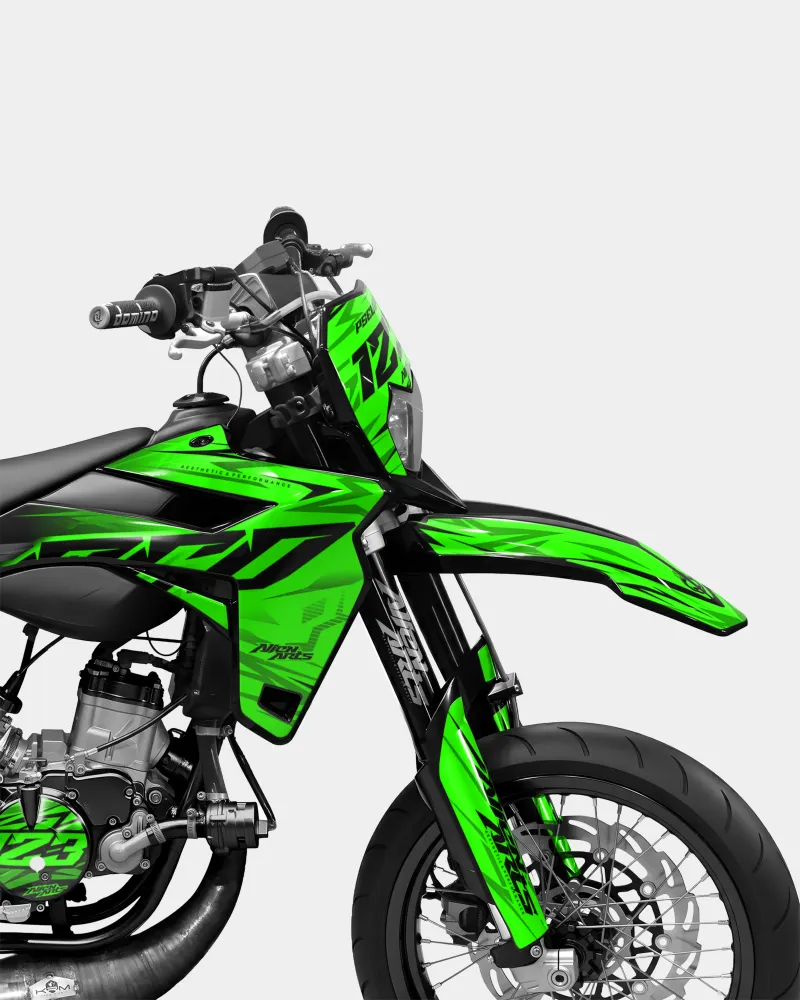 0RBIS - SHERCO 50cc decoratieset - Groen