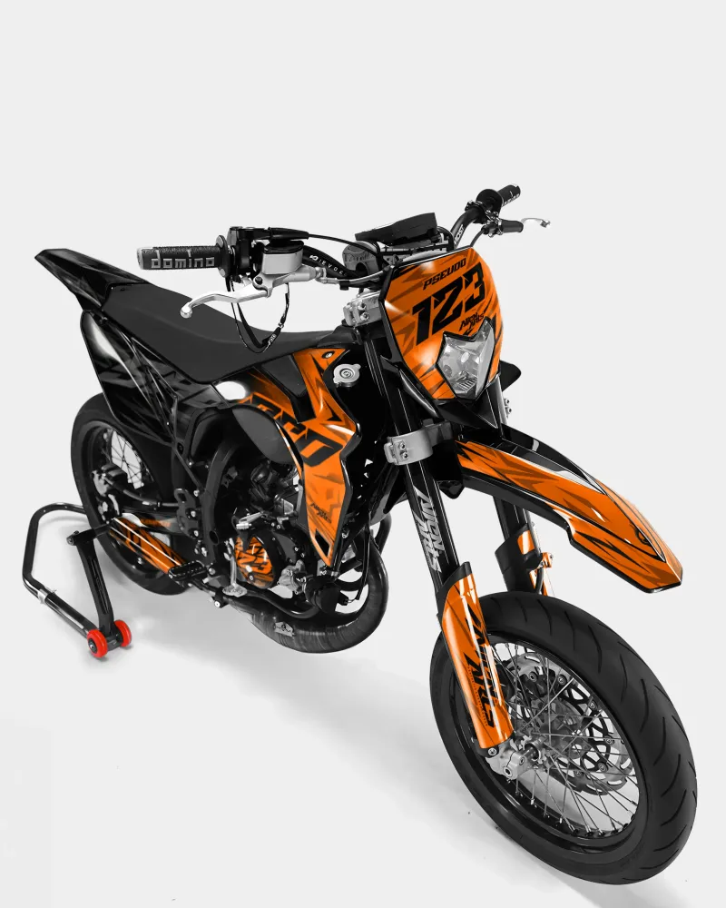 0RBIS - SHERCO 50cc decoratieset - Oranje
