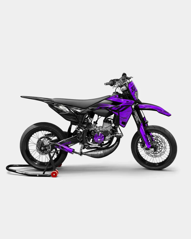 0RBIS - SHERCO 50cc decoratieset - Paars