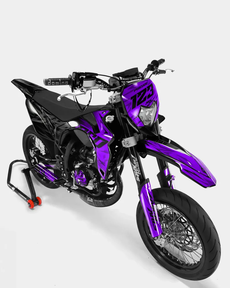 0RBIS - SHERCO 50cc decoratieset - Paars