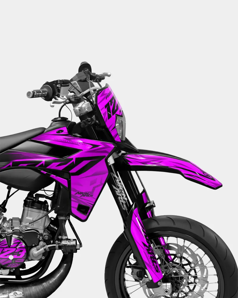 0RBIS - SHERCO 50cc decoratieset - Roze