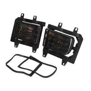 1985-1993 BMW E30 3-serie LH RH paar voorbumper mistlamp zonder blubs