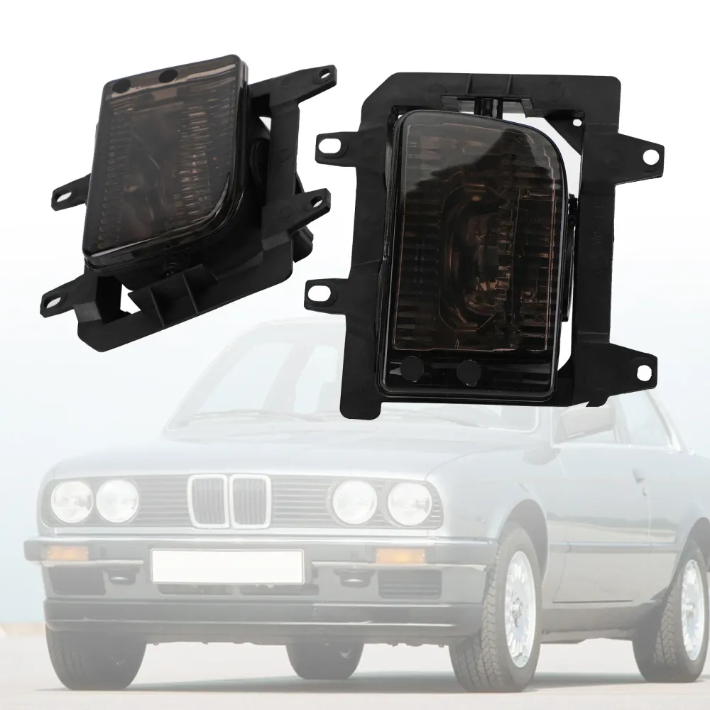 1985-1993 BMW E30 3-serie LH RH paar voorbumper mistlamp zonder blubs