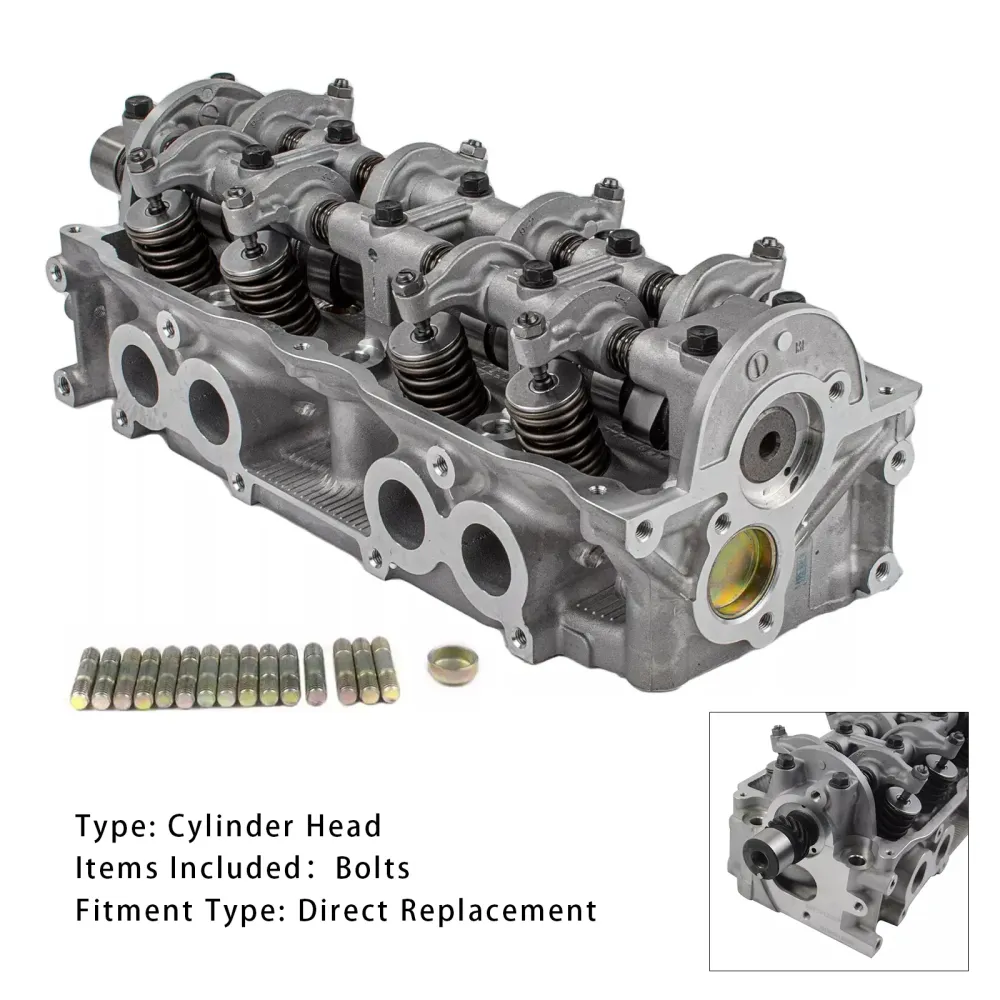 1986-1987 MAZDA B2000 2.0L 1998CC 122CID L4 SOHC, (8 kleppen), ENG. CODE "FE" Cilinderkop Mechanisch Type F80210...