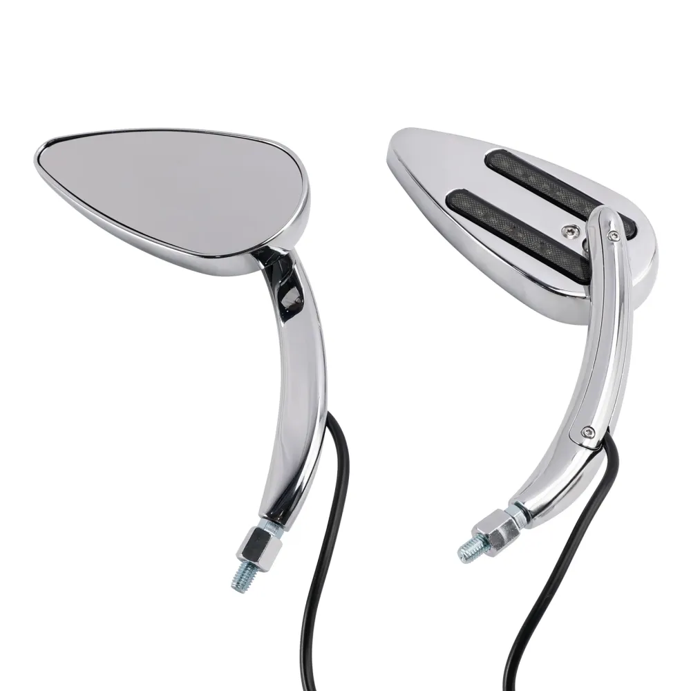 1990-2021 Electra Street Road Glide chroom op maat gemaakte LED-richtingaanwijzerspiegels