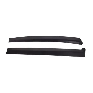 1992-1995 Honda Civic 2/3 deurs coupé en hatchback links&Set sierlijsten rechterdeur SLJ-1173A-BK