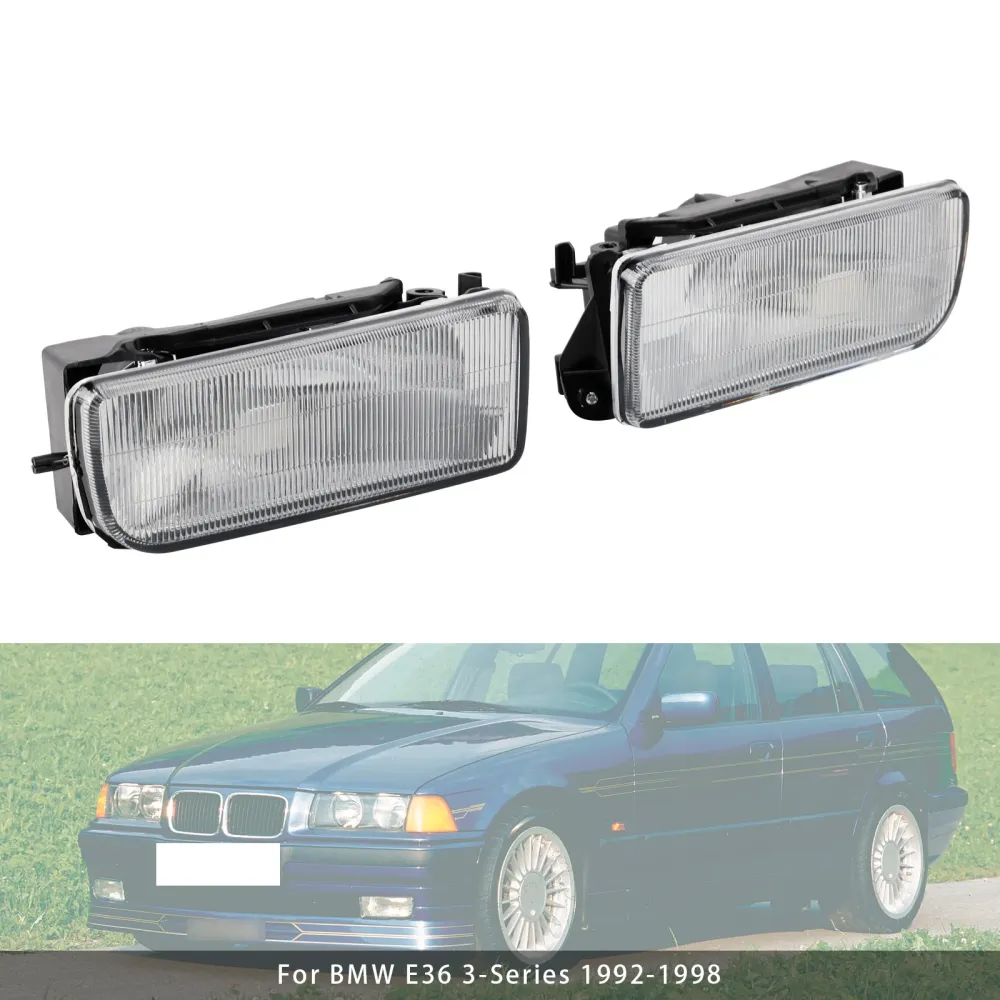 1992-1998 BMW E36 3-serie paar voorbumper mistlampen zonder lampen