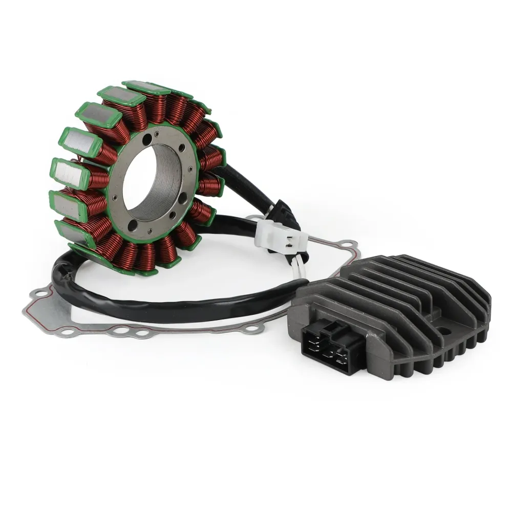 2001 Yamaha YZF-R1 R1 Champions Limited Edition Magneto Stator + Spanningsgelijkrichter + Pakking 54XV-81410-00 4JH-81960-00