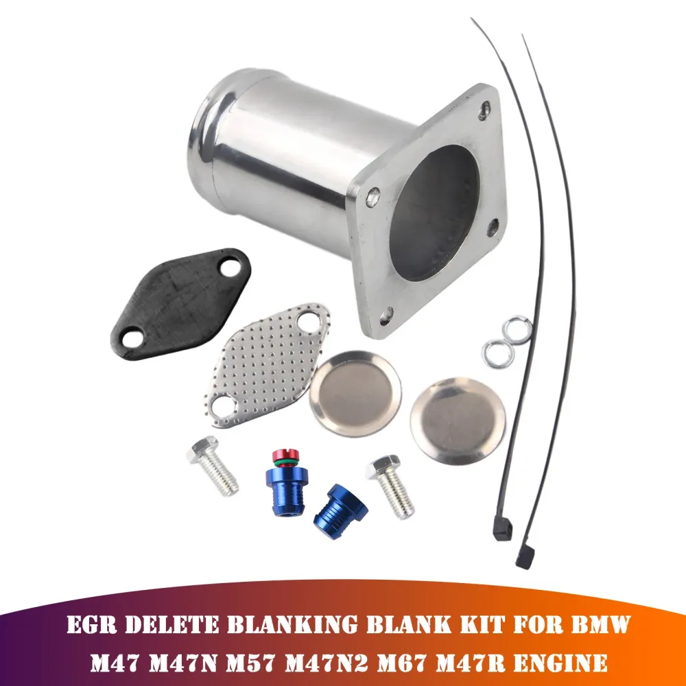 2001-2005 BMW 7-Serie E65 740d EGR Verwijderen Blanking Blank Kit