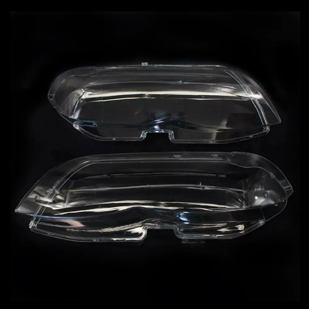 2004-2006 BMW X5 E53 2PCS koplampglas helder deksel