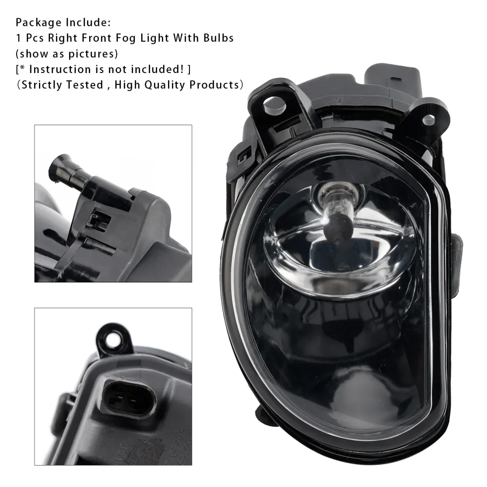2004-2007 Audi A8 D3 1 stuks rechter bestuurderszijde voorbumper mistlamp
