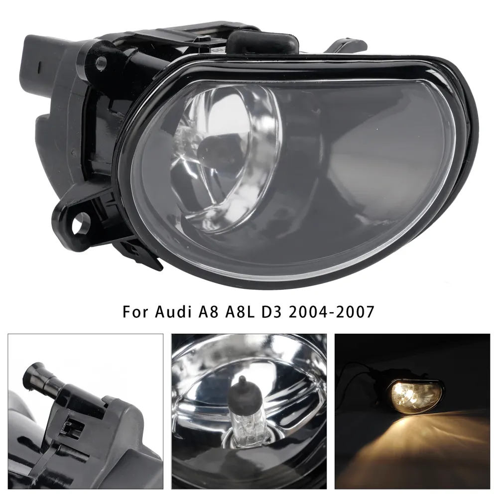 2004-2007 Audi A8 D3 1 stuks rechter bestuurderszijde voorbumper mistlamp