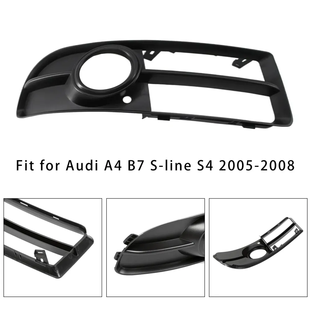 2005-2008 Audi A4 B7 S-Line S4 Rechtsvoor Bumpergrille Mistlampgrill