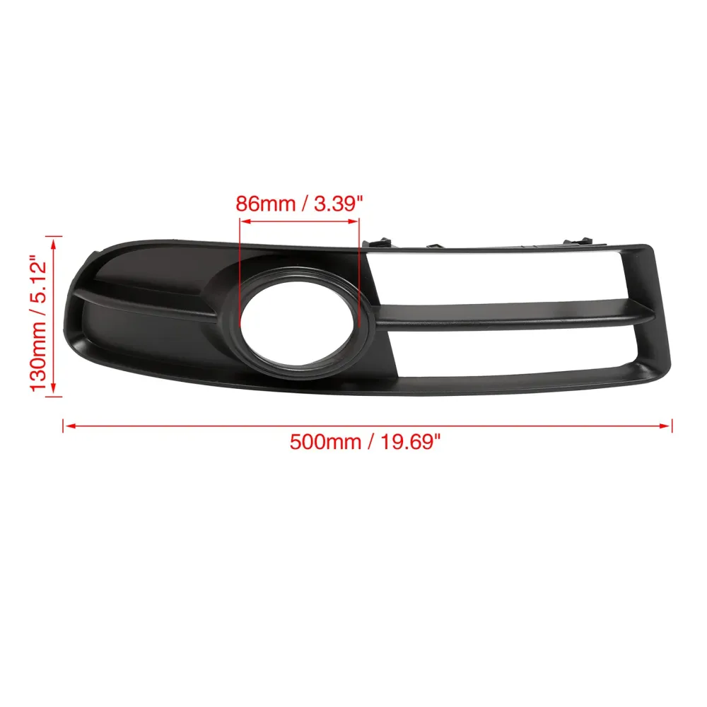 2005-2008 Audi A4 B7 S-Line S4 Rechtsvoor Bumpergrille Mistlampgrill