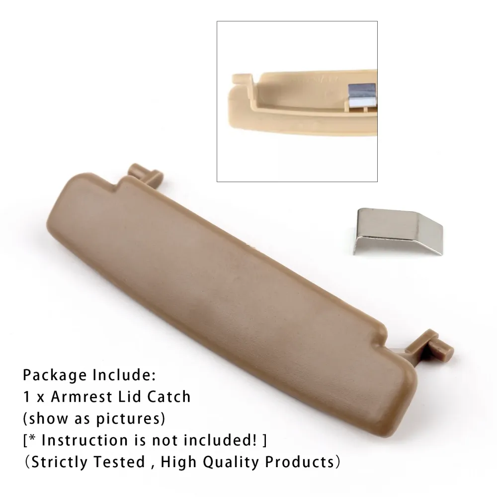 2005-2011 Audi A6 C6 Beige console middenarmsteun dekselsluiting 4F0864245