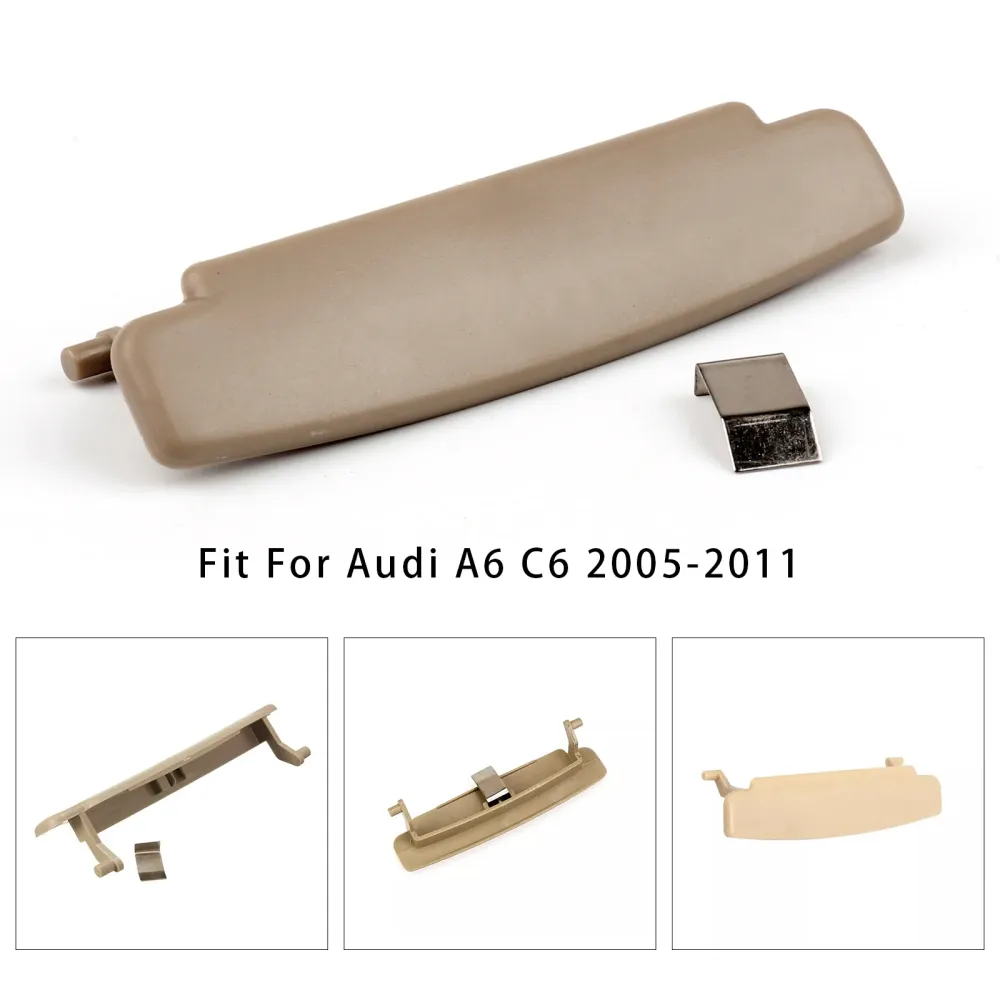 2005-2011 Audi A6 C6 Beige console middenarmsteun dekselsluiting 4F0864245