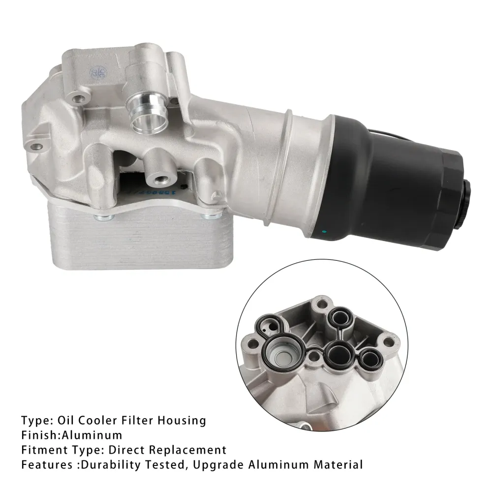 2005-2014 Volkswagen Jetta 5L 5 cilinder upgrade oliekoeler filterhuis 07K115397D 07K115397A