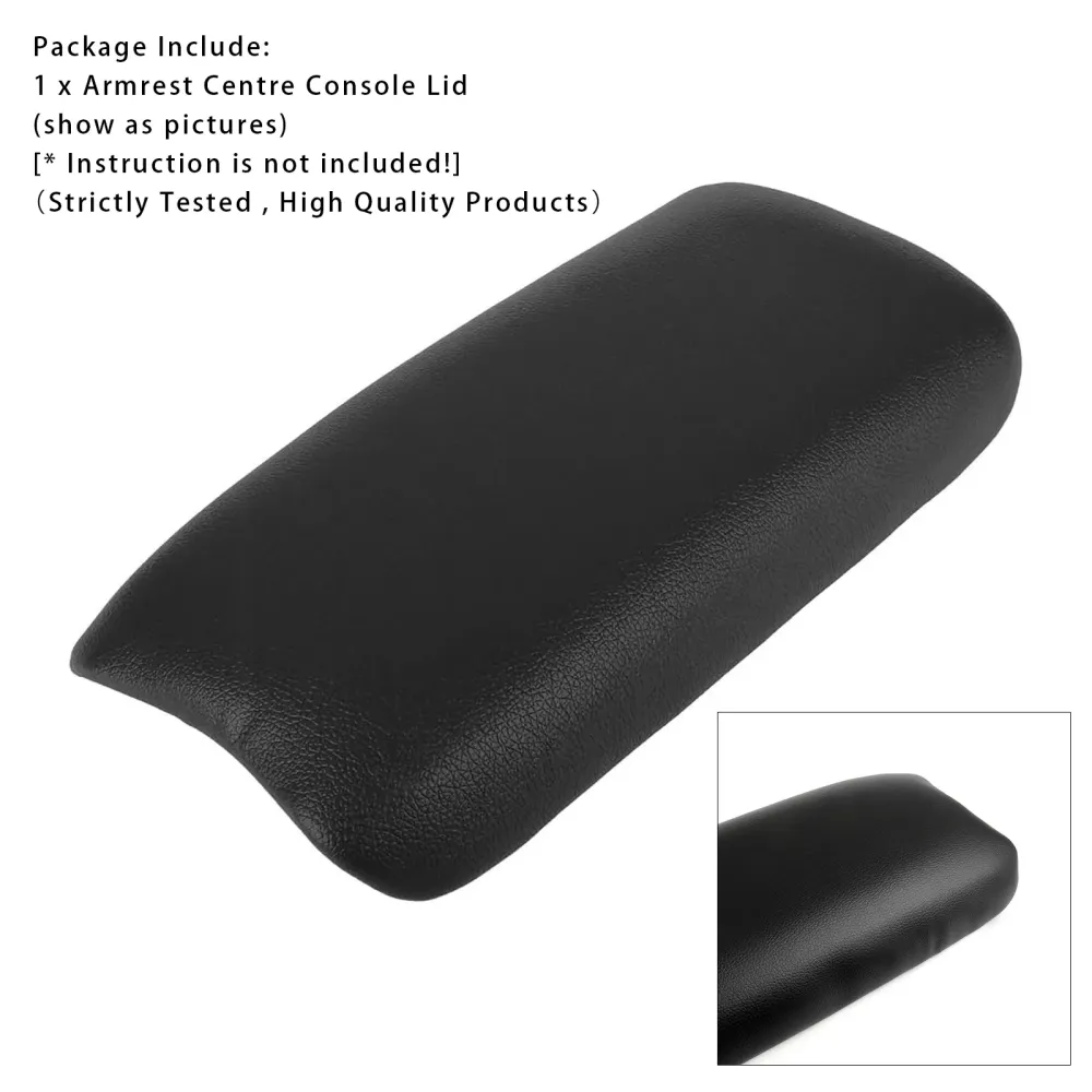 2006-2009 Honda CIVIC zwart lederen armsteun middenconsoledeksel