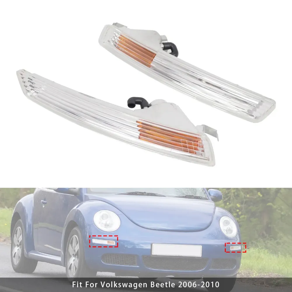 2006-2010 VW Kever Paar voorbumper richtingaanwijzer zonder lampen 1C0953041R