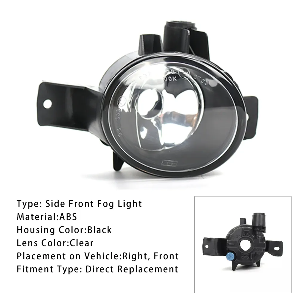 2008-2011 BMW X6 E71 E72 Pre-LCI 1 STUKS Rechtsvoor Mistlamp Lampen 63177187630