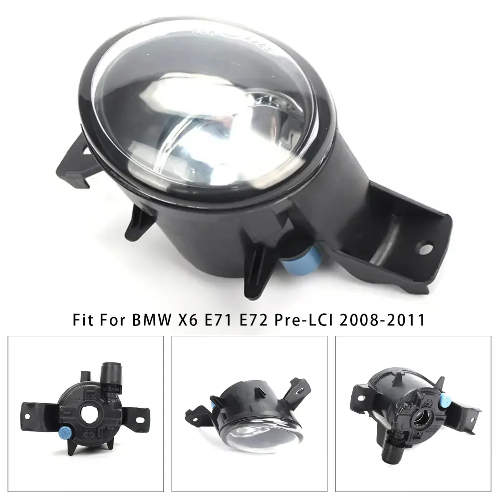2008-2011 BMW X6 E71 E72 Pre-LCI 1 STUKS Rechtsvoor Mistlamp Lampen 63177187630