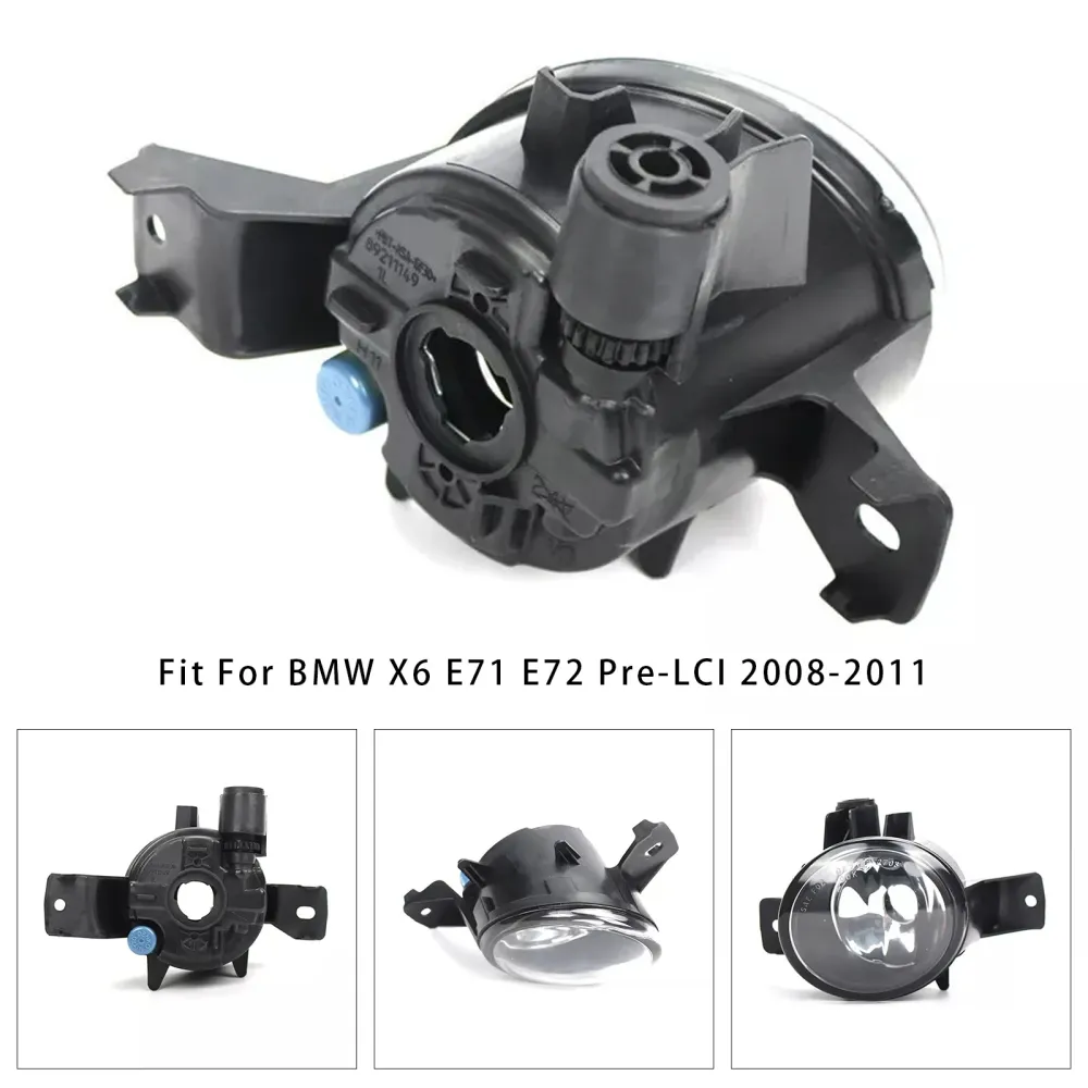 2008-2011 BMW X6 E71 E72 1 STUKS Linksvoor Mistlamp Lampen 63177187631