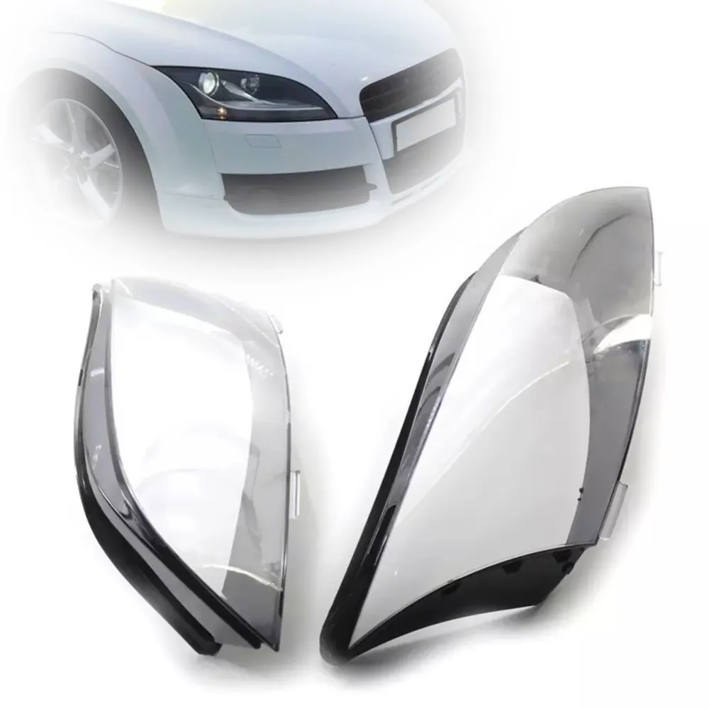 2008-2014 AUDI TT 2 STUKS Koplamp Koplamp Lens Cover Shell