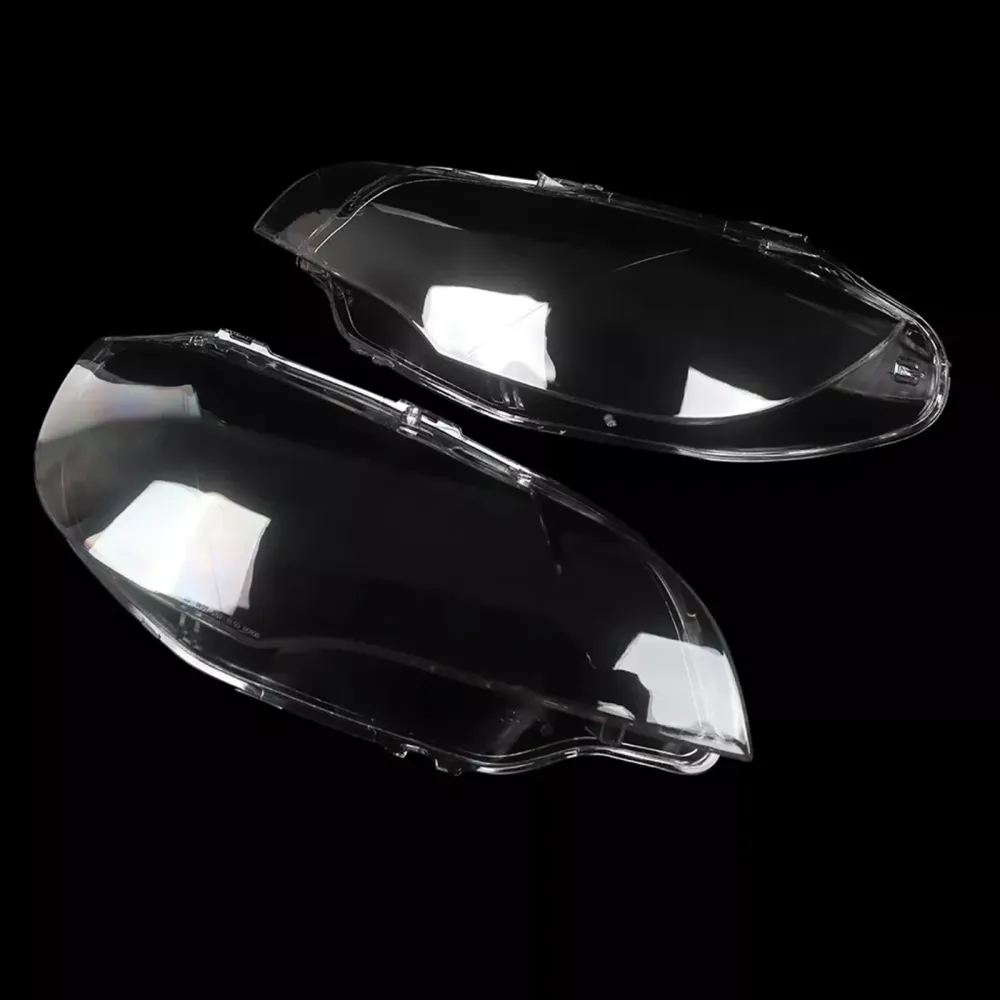 2008-2014 BMW E71 X6 2 STKS Clear Koplamp Lens Cover Koplamp Links + Rechts