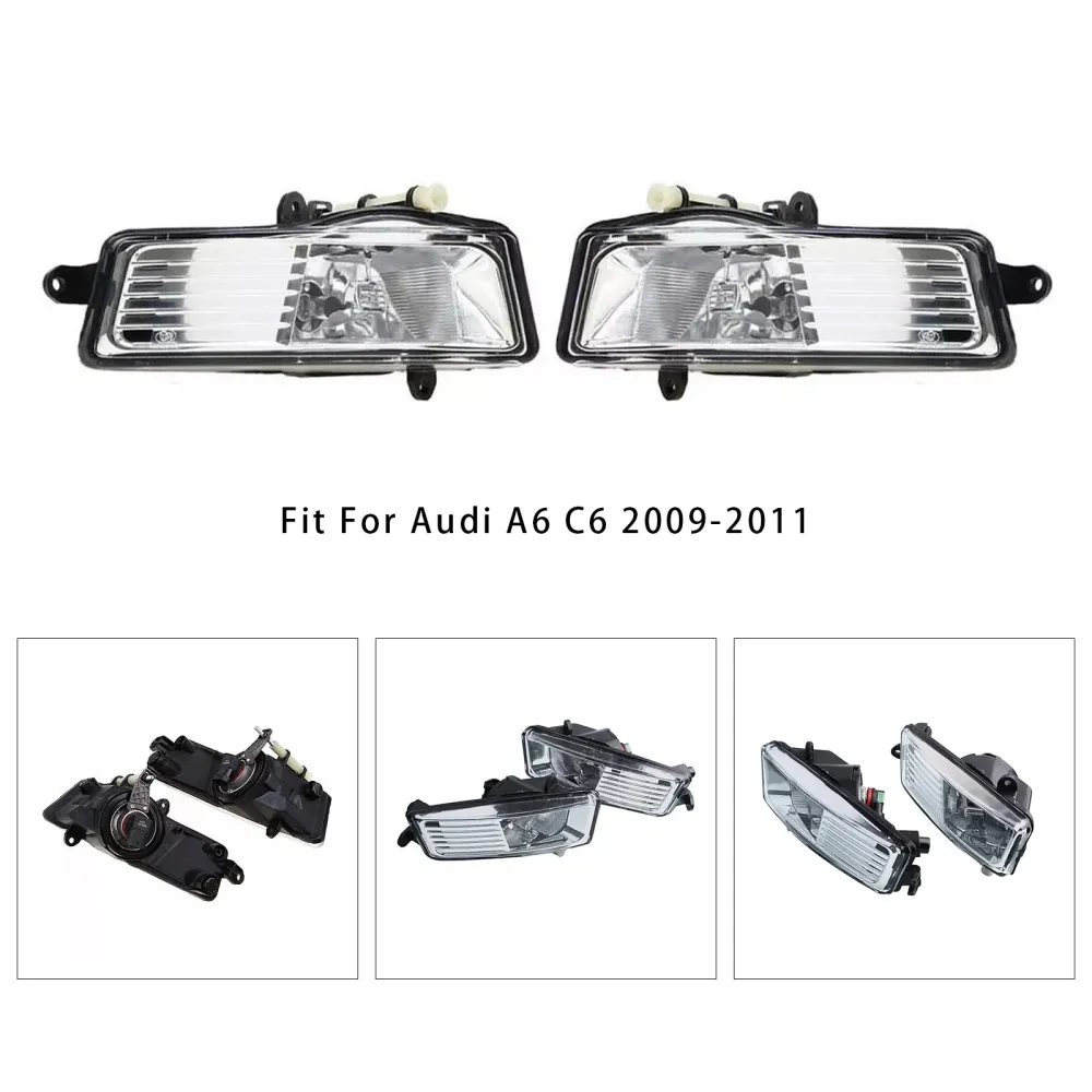 2009-2011 Audi A6 C6 paar voorbumper rijden mistlamp lampen 4F0941699A