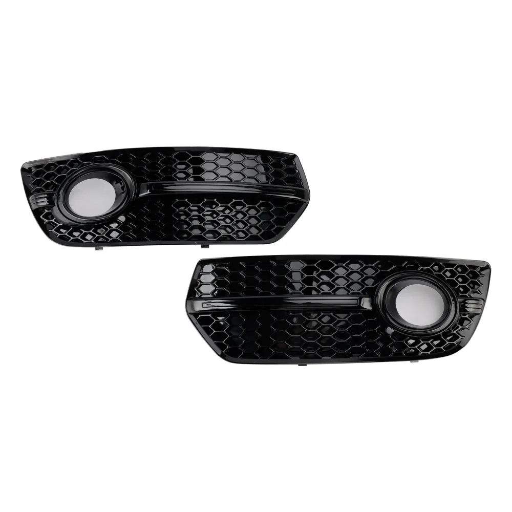 2009-2012 Audi Q5 2 STUKS Voorbumper Grill Mistlamp Lampafdekkingen