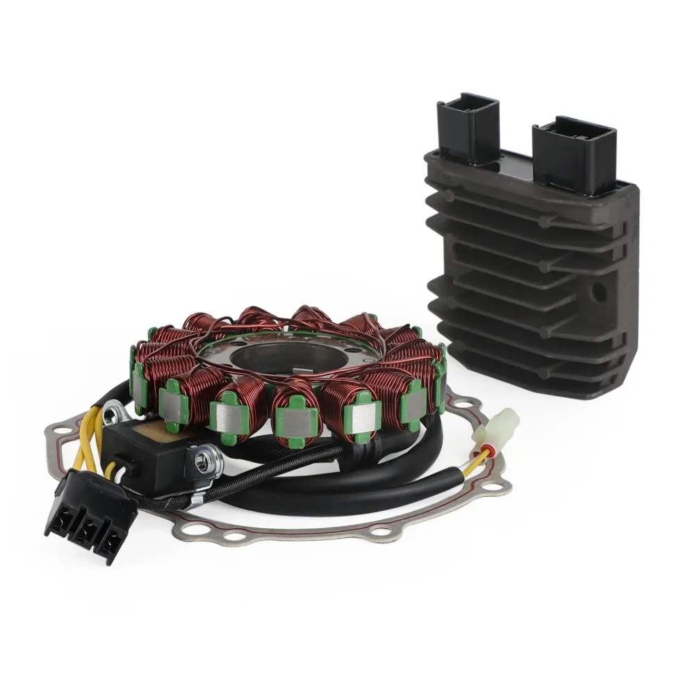 2011 Honda CBR1000RR 3AC Fireblade Magneto Stator + Spanningsregelaar Gelijkrichter + Pakking 31120-MFL-D21