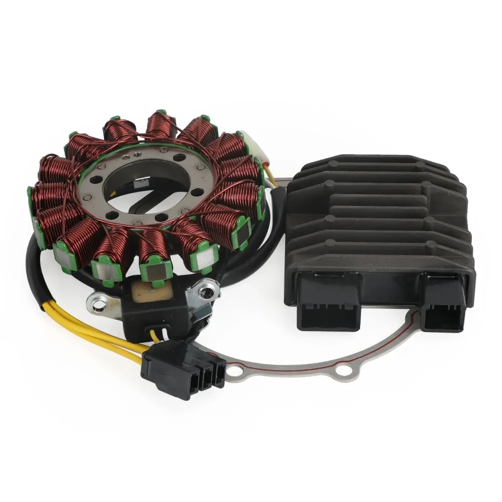 2011 Honda CBR1000RR 4A Fireblade Magneto Stator + Spanningsregelaar Gelijkrichter + Pakking 31120-MFL-D21