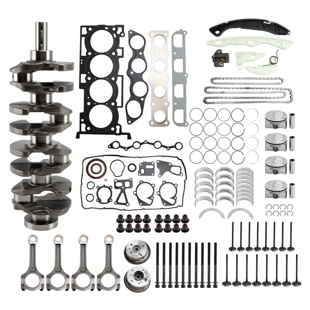 2011-2016 Hyundai Sonata G4KF 2.0T Motor Rebuild Kit Krukas Con Staven Timing 231112G430 234102G400