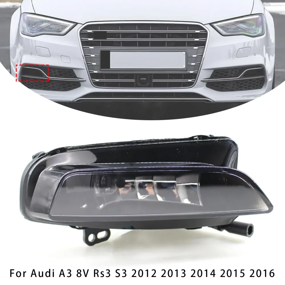 2012-2016 Audi A3 8V Rs3 S3 1 stuks mistlamp rechtsvoor met lampen