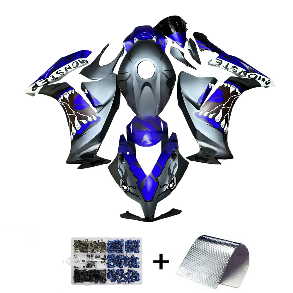 2012-2016 Honda CBR1000RR Injectiekuipset Carrosserie Kunststof ABS