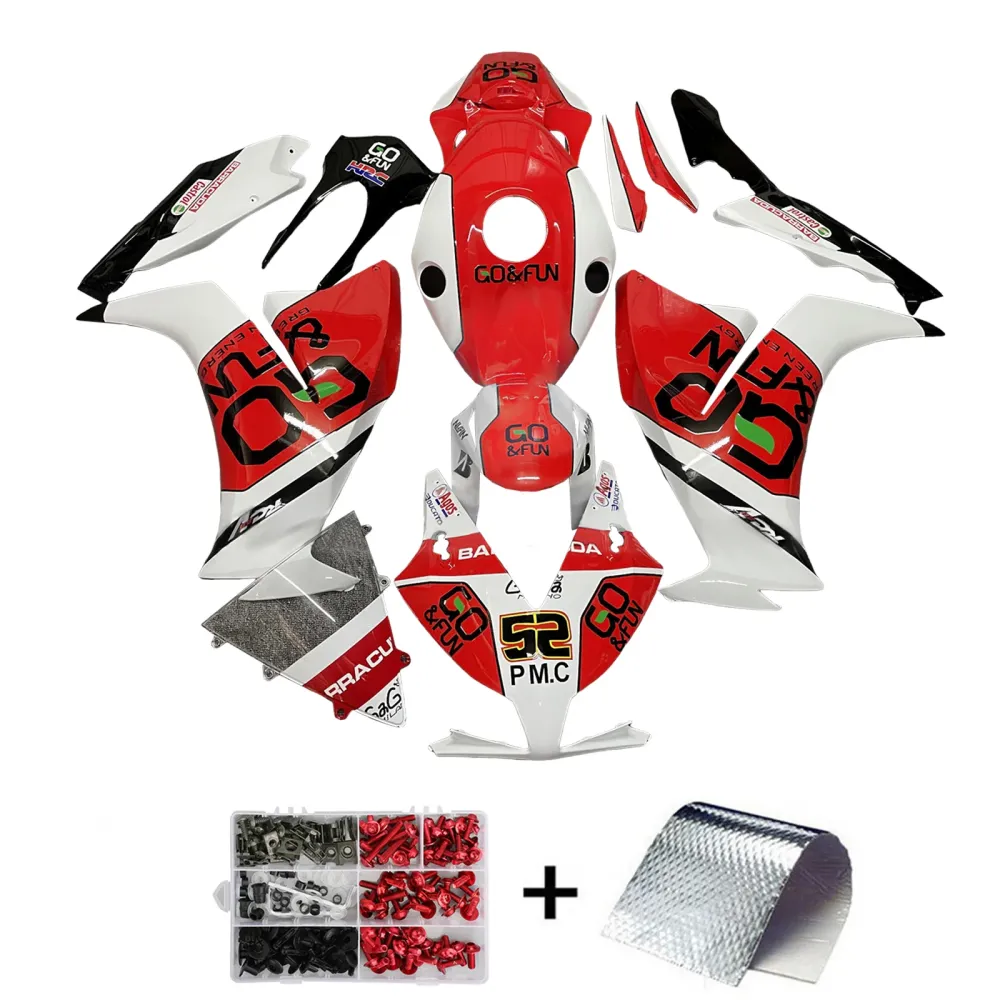 2012-2016 Honda CBR1000RR Injectiekuipset Carrosserie Kunststof ABS