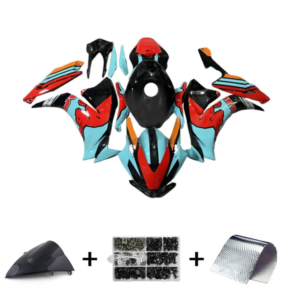 2012-2016 Honda CBR1000RR Injectiekuipset Carrosserie Kunststof ABS
