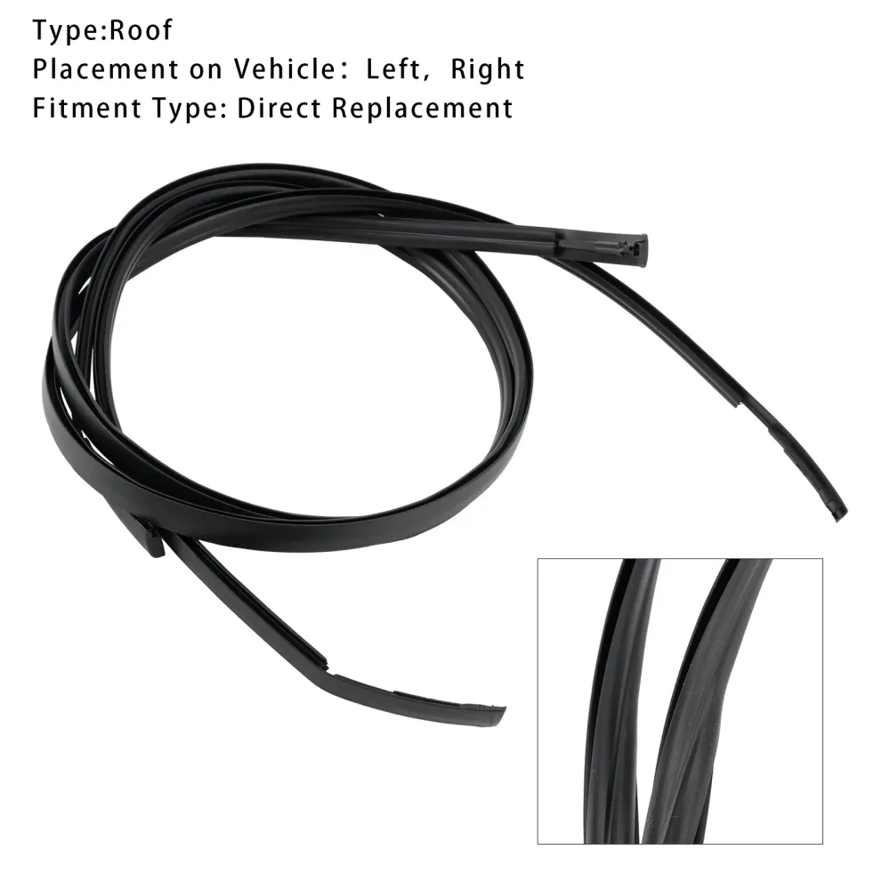 2012-2018 Nissan Versa 2PCS Moulding-Drop Dak 73852-3AW0A,73853-3AW0A