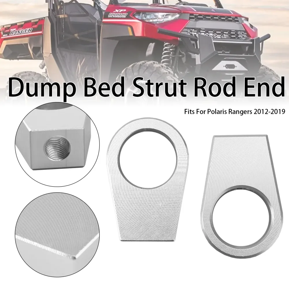 2012-2019 Polaris Rangers 2 STUKS CNC Aluminium 6mm Dump Bed Strut Rod End
