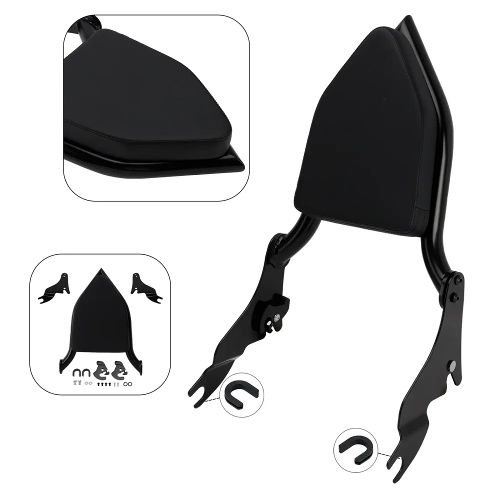 2014-2019 ELECTRA GLIDE ULTRA CLASSIC TWIN-COOLED FLHTCU TC Passagier Sissy Bar Rugleuning