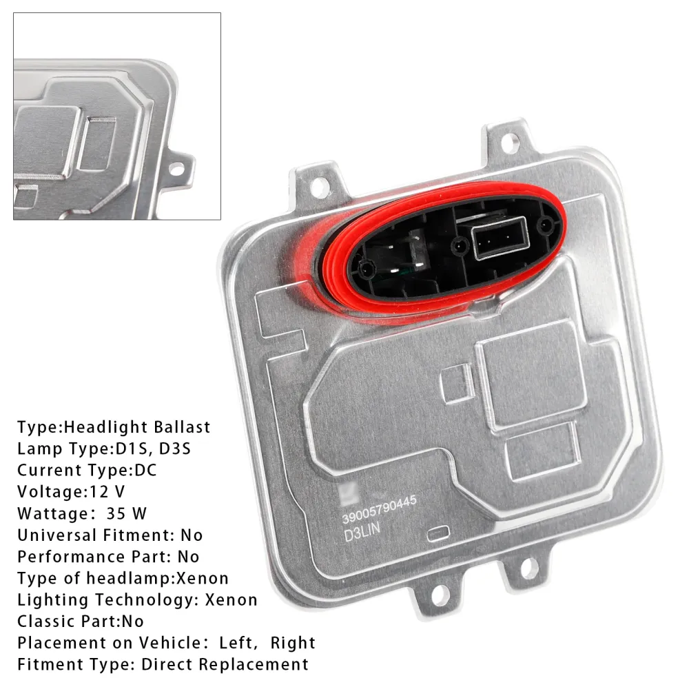 2015-2018 Porsche Cayenne D3 XENON AFS KOPLAMP Xenon koplamp ballast controlemodule 5DV00993200
