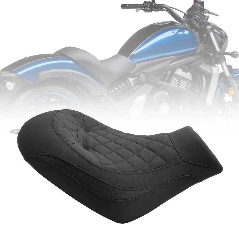 2015-2023 Kawasaki Vulcan S Vn650 Front Raider stoel bestuurderskussen Pu groen