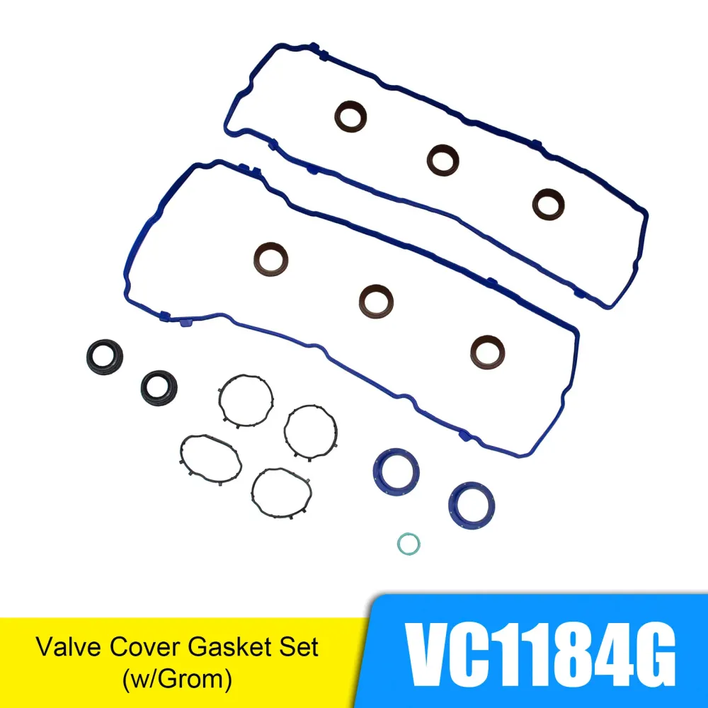 2016-2022 Jeep Wrangler 3.6L V6 Kleppendekselpakkingset (met Grom) DOHC VC1184G