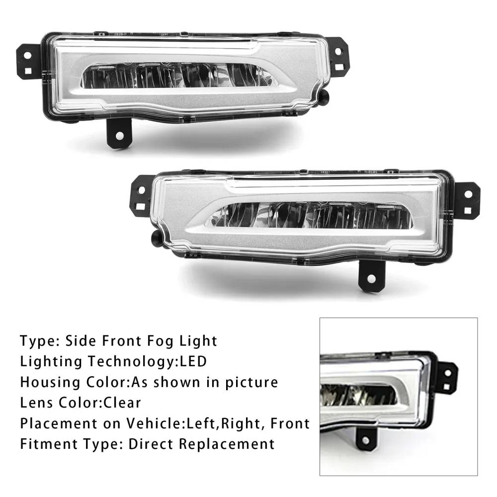 2018-2022 BMW X5 G05 paar LED-voorbumper mistlampen 63177406365