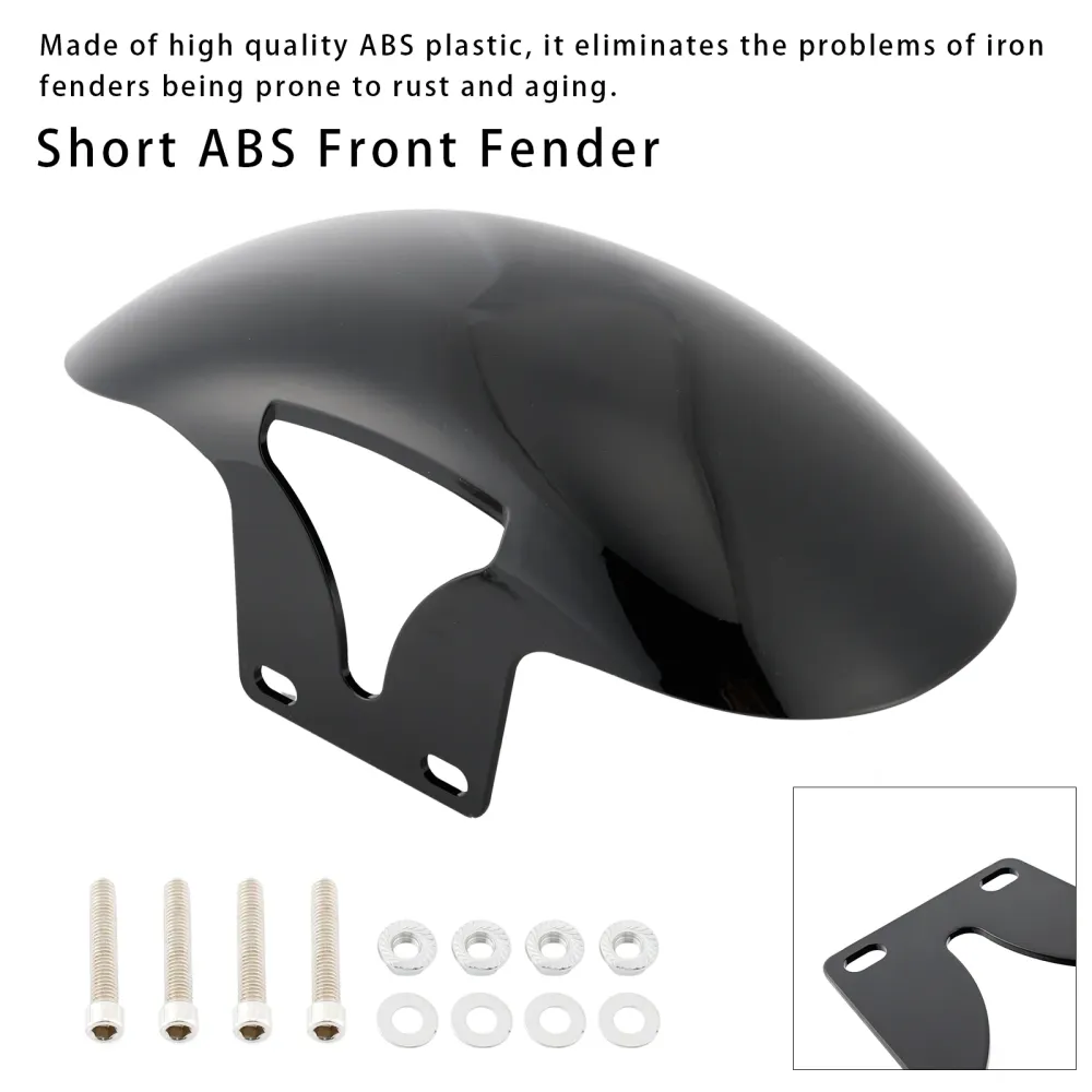 2018-2024 Harley-Davidson M8 Softail Fatboy kort ABS voorspatbord