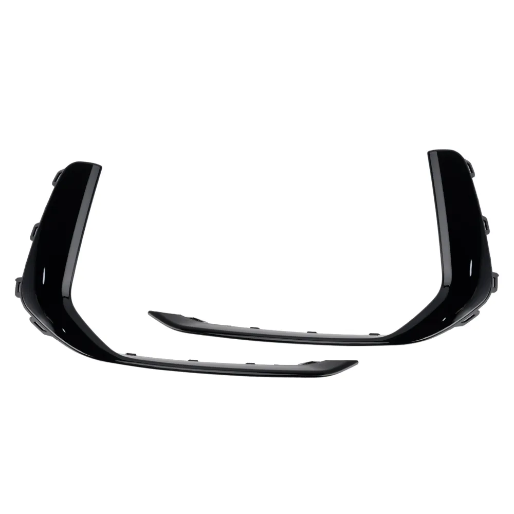 2019-2023 Audi A6 C8 S-Lijn S6 2PCS Mistlamp Lampbekleding Zwart