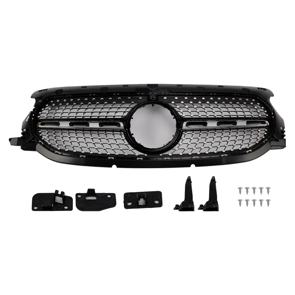 2020-2023 Mercedes-Benz H247 GLA250 GLA200 Diamond grille voorgrille