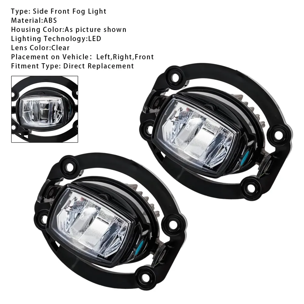 2021-2025 Jeep Compass-paar LED-mistlamp vooraan 68470159AA